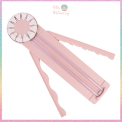 Bàn cắt giấy A4 12 dao Jef Trimmer cắt nét thẳng, đứt, răng cưa DIY