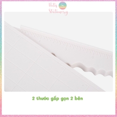 Bàn cắt giấy A4 12 dao Jef Trimmer cắt nét thẳng, đứt, răng cưa DIY