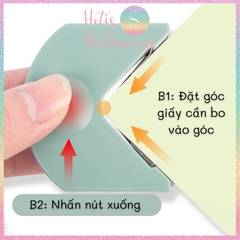 [HOTIS] Dụng cụ cắt bo góc tròn, cắt bo card thủ công DIY