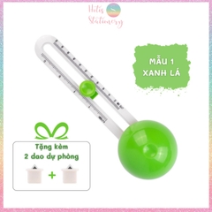 Dụng cụ cắt hình tròn Hotis có thể điều chỉnh đường kính thủ công DIY - Tặng kèm 2 dao thay thế