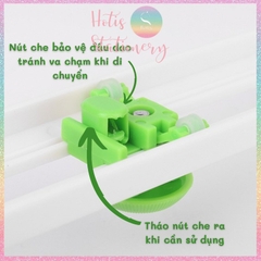 Dụng cụ cắt hình tròn Hotis có thể điều chỉnh đường kính thủ công DIY - Tặng kèm 2 dao thay thế
