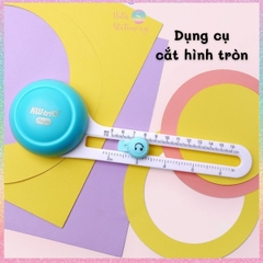 [HOTIS] Dụng cụ cắt hình tròn xoay 360 độ làm thủ công handmade DIY
