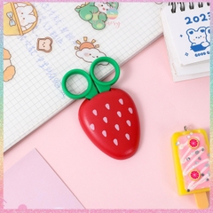 [HOTIS] Kéo trái cây mini đính nam châm, kéo cắt thủ công dành cho học sinh - KT 9.5X5.5cm