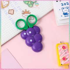 [HOTIS] Kéo trái cây mini đính nam châm, kéo cắt thủ công dành cho học sinh - KT 9.5X5.5cm