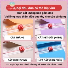 Bàn cắt giấy A4 đa năng KW-triO No.13046 Multi Trimmer Board 31cm - Không bao gồm dao cắt