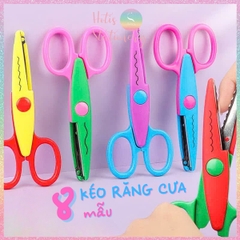 [HOTIS] Kéo răng cưa, kéo lượn sóng, kéo cắt giấy thủ công DIY handmade