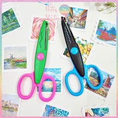 [HOTIS] Kéo răng cưa, kéo lượn sóng, kéo cắt giấy thủ công DIY handmade