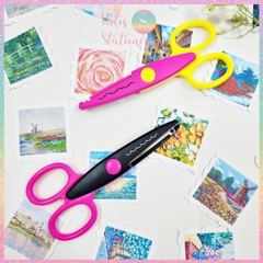 [HOTIS] Kéo răng cưa, kéo lượn sóng, kéo cắt giấy thủ công DIY handmade