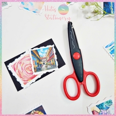 [HOTIS] Kéo răng cưa, kéo lượn sóng, kéo cắt giấy thủ công DIY handmade