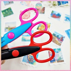 [HOTIS] Kéo răng cưa, kéo lượn sóng, kéo cắt giấy thủ công DIY handmade