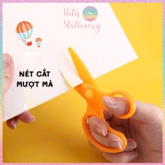 [HOTIS] Kéo cắt giấy thủ công cho bé phát triển kỹ năng, kéo nhựa cho bé tập cắt giấy DIY handmade