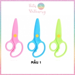 [HOTIS] Kéo cắt giấy thủ công cho bé phát triển kỹ năng, kéo nhựa cho bé tập cắt giấy DIY handmade