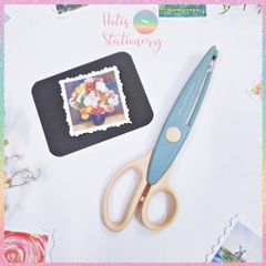 [HOTIS] Kéo răng cưa cắt giấy thủ công DIY handmade kéo lượn sóng quai to nhỏ