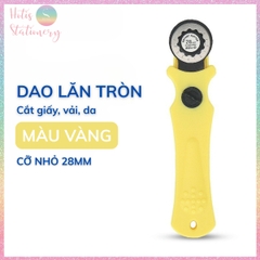 [HOTIS] Dao lăn tròn cầm tay KW-triO Rotary Cutter cắt giấy, vải, da