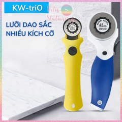 [HOTIS] Dao lăn tròn cầm tay KW-triO Rotary Cutter cắt giấy, vải, da
