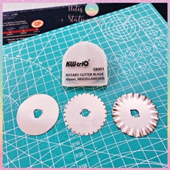 [HOTIS] Dao lăn tròn cầm tay KW-triO Rotary Cutter cắt giấy, vải, da