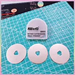 [HOTIS] Dao lăn tròn cầm tay KW-triO Rotary Cutter cắt giấy, vải, da