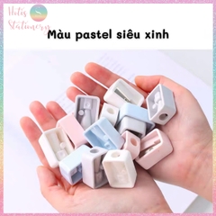[HOTIS] Chuốt chì Deli, gọt bút chì mini màu pastel siêu xinh, kiểu dáng đơn giản