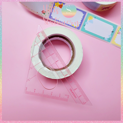 [HOTIS] Cuộn 200-300 tem dán sticker nhãn ghi tên dán sách vở, chai lọ, hộp nhựa