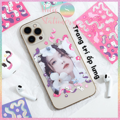 [HOTIS] Sticker ruy băng hoa trang trí sổ tay, card, toploader