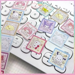 [HOTIS] 500 sticker hình dán hoạt hình Sanrio Star Dew siêu cute trang trí sổ, bàn học, niêm phong túi
