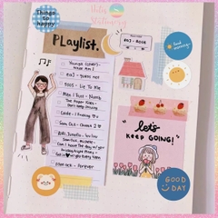 [HOTIS] 500 sticker hình dán hoạt hình Sanrio Star Dew siêu cute trang trí sổ, bàn học, niêm phong túi