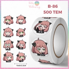[HOTIS] 500 sticker hình dán hoạt hình Sanrio Star Dew siêu cute trang trí sổ, bàn học, niêm phong túi