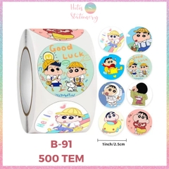 [HOTIS] 500 sticker hình dán hoạt hình Sanrio Star Dew siêu cute trang trí sổ, bàn học, niêm phong túi