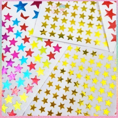 [HOTIS] Set 20 tờ Sticker ngôi sao nhiều màu sắc sticker khen thưởng học sinh tiểu học