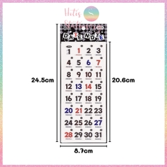 [HOTIS] Set 12 tờ Sticker Daily Notes nhãn dán 365 Ngày trang trí planner, bullet journal
