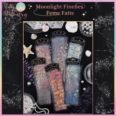 [HOTIS] Set 12 tờ sticker hologram trong suốt Streamer Shatter Dreams trang trí sổ, card idol, dán điện thoại