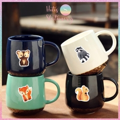 [HOTIS] Cuộn 500 tem sticker hoạt hình cute, tem dán trang trí, nhãn dán khen thưởng học sinh tạo động lực