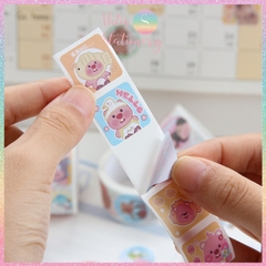 [HOTIS] Sticker cuộn Capybara Loopy siêu dễ thương dán trang trí sổ tay