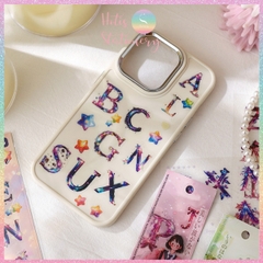 [HOTIS] Sticker 26 Chữ cái cách điệu hoa lá Fairy Tale Alphabets trang trí sổ bullet journal