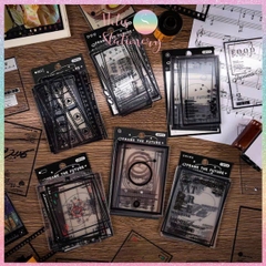 [HOTIS] Set 15 tấm sticker khung ảnh Frame The Future dán trang trí sổ, poster, tranh ảnh, decor photobook