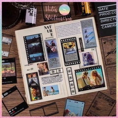 [HOTIS] Set 15 tấm sticker khung ảnh Frame The Future dán trang trí sổ, poster, tranh ảnh, decor photobook