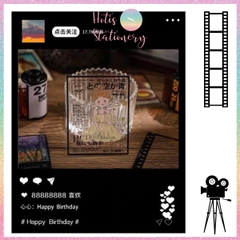 [HOTIS] Set 15 tấm sticker khung ảnh Frame The Future dán trang trí sổ, poster, tranh ảnh, decor photobook