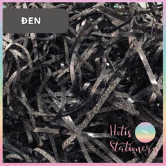 [HOTIS] 3mm - Giấy rơm kim tuyến giấy rơm nhũ sợi 3mm óng ánh lót hộp quà tặng sang trọng cao cấp