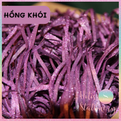 [HOTIS] 15 MÀU - 1KG Giấy rơm kim tuyến giấy rơm nhũ óng ánh lót hộp quà tặng sang trọng cao cấp