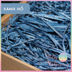 [HOTIS] 3mm - Giấy rơm kim tuyến giấy rơm nhũ sợi 3mm óng ánh lót hộp quà tặng sang trọng cao cấp