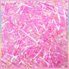 [HOTIS] 3mm - 1KG Giấy rơm hologram trong suốt raffia óng ánh trang trí, lót hộp quà, giỏ quà tặng sang trọng cao cấp