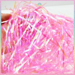 [HOTIS] 3mm - 1KG Giấy rơm hologram trong suốt raffia óng ánh trang trí, lót hộp quà, giỏ quà tặng sang trọng cao cấp