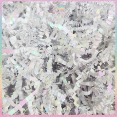 [HOTIS] Giấy rơm nhún 3mm rơm kim tuyến lót hộp quà sang trọng Metallic Crinkled Raffia