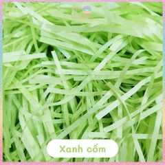 [HOTIS] 1Kg Giấy rơm pastel sợi 3mm giấy vụn lót hộp quà giấy rơm màu pastel ngọt ngào