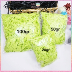 [HOTIS] 1Kg Giấy rơm pastel sợi 3mm giấy vụn lót hộp quà giấy rơm màu pastel ngọt ngào