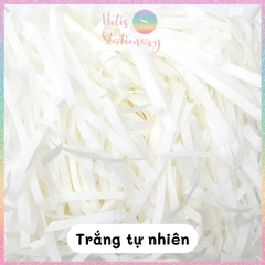 [HOTIS] 1Kg Giấy rơm pastel sợi 3mm giấy vụn lót hộp quà giấy rơm màu pastel ngọt ngào