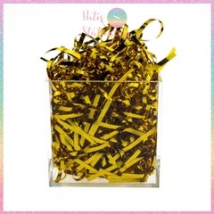 [HOTIS] Giấy rơm bóng sợi 3mm óng ánh trang trí, lót hộp quà, giỏ quà tặng sang trọng cao cấp