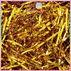 [HOTIS] Giấy rơm bóng sợi 3mm óng ánh trang trí, lót hộp quà, giỏ quà tặng sang trọng cao cấp