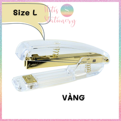 [HOTIS] Bấm kim trong suốt 4 màu hottrend sang trọng dùng decor bàn học, bàn làm việc