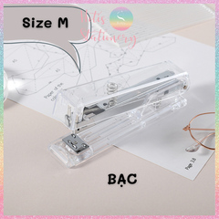 [HOTIS] Bấm kim trong suốt 4 màu hottrend sang trọng dùng decor bàn học, bàn làm việc